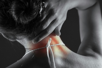 Tech Neck Injury at Work